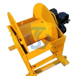 Hydraulic Winch API 7K For Oilfield Crane Compact Structure Large Pulling Force