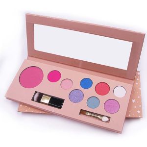 GMPC Cardboard Multicolors Cruelty Free Eyeshadow With Brush Set