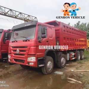 CCC HOWO 12 Wheels Side Tipper Trucks With Air Condition