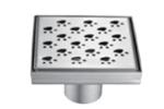 Square flap drain floor drain 304 stainless steel with removable foreign body