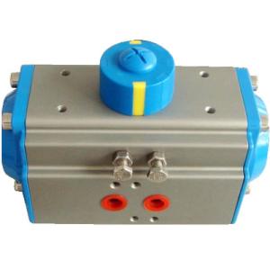 China XM series double action and spring return pneumatic rotary actuator control butterfly valve or ball valve factory