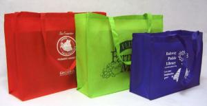 China pp metal non woven bag shopping bag factory