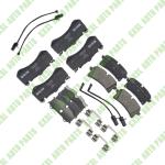 For Bentley Mulsanne Front & Rear Brake Pad + FREE SENSOR Kit OEM 3Y0698151B