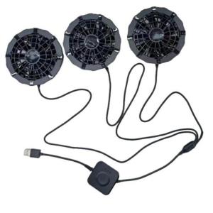 China One cable connect 3fans Cooling Fan 5V Air Conditioning Cooler factory