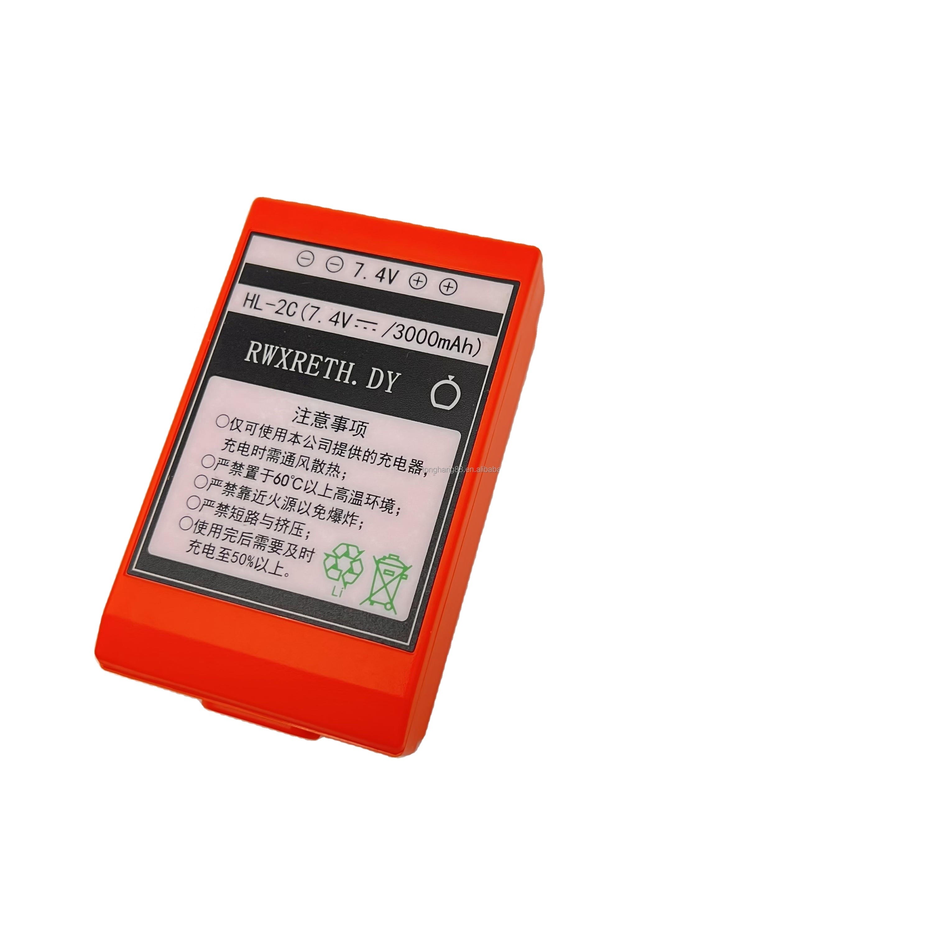 HL-202 HL-2C 3000mAh 7.4v BA225030 2500mAh 6v Battery For Concrete Pump Truck Accessories