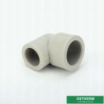 Leak Proof Plastic Ppr Pipe Fittings Corrosion Resistant Reducer elbow Iso9001