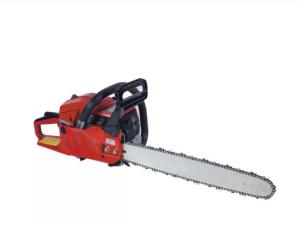 China EURO-V Gasoline Chain Saw 52CC 22 Inches 6.8Kg Petrol Wood Cutter factory
