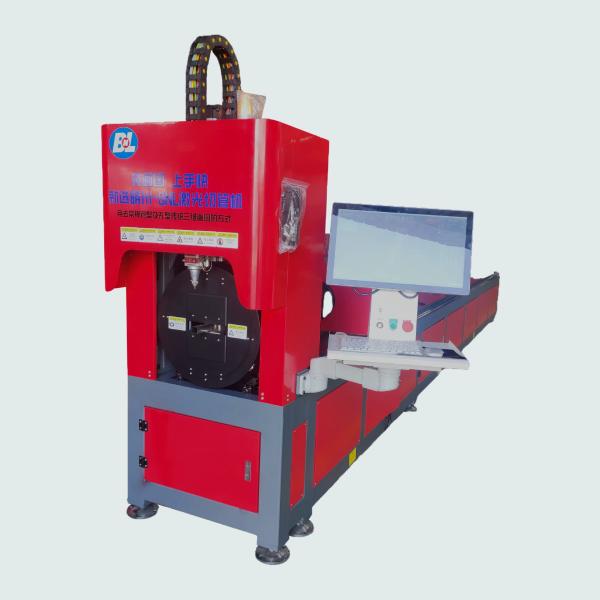 China Advanced Fiber Laser Tube Cutter with 8-120mm Pipeline Processing Scope 15000W Laser Power and CNC Control System factory