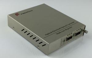 China Dual Fiber 40G Manageable Media Converter Multimode QSFP to QSFP factory