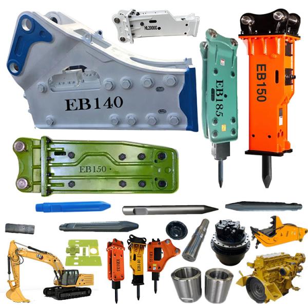 Excavator Spare Parts Piston Chisel Hydraulic Hammer Breaker for GB170E GB220E