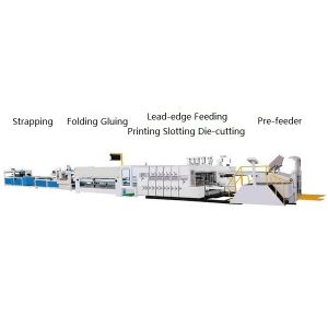 Chain Feeding Longway Flexo Printing Machine, Chain Feeding + Flexo Printing