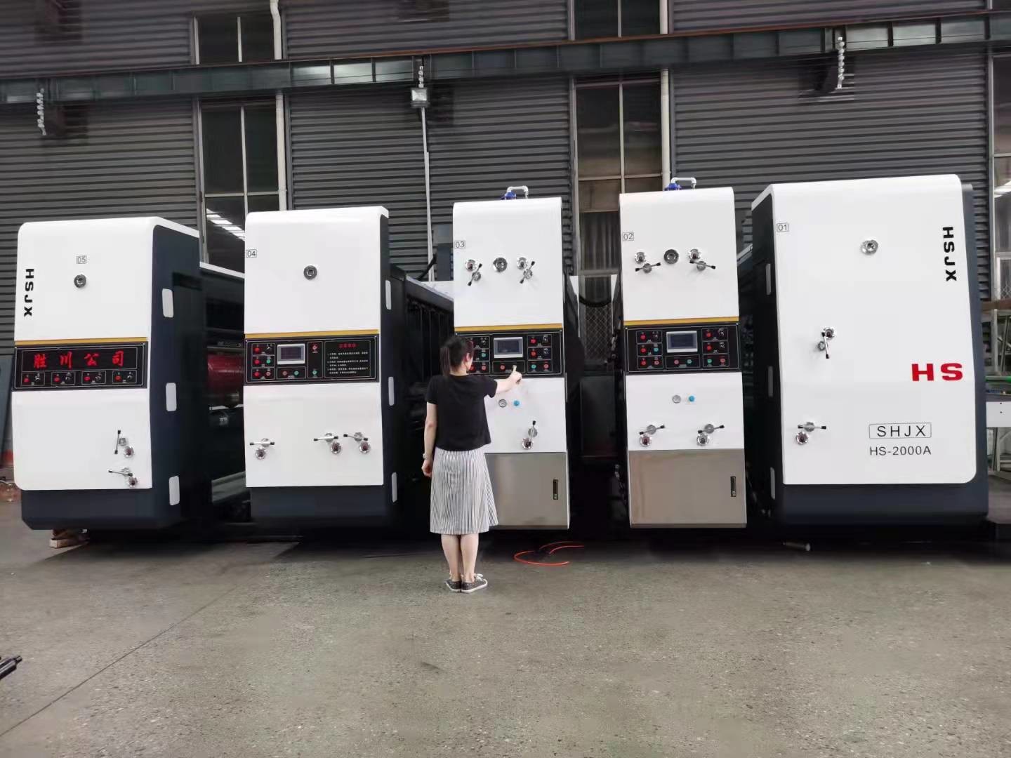Single Colour Corrugated Box Automatic Machine Flexo Digital Printing Machine