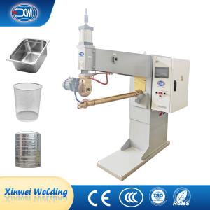 China Semi Automatic Mfdc Longitudinal Automatic Seam Welding Machine 160Kva factory