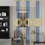 Hotel Decoration Modern Minimalist Indoor Decoration Stainless Steel Screen