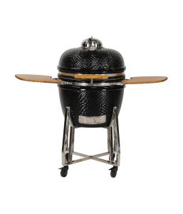 China Cast Iron 24 Inch Charcoal Kamado Grill With Temperature Range Of 200-700°F factory