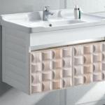 Modern Alunimun Bathroom Vanity/ all aluminum bathroom cabinet/Mirror Cabinet