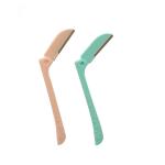 Lady Use Hair Shaving Razor Stainless Steel Rounded Tip Eyebrow Shaver