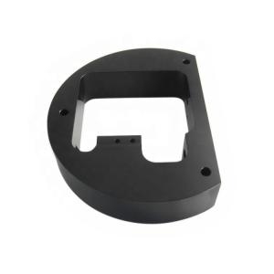 China OEM Factory Manufactured Custom Black Anodizing High Precision CNC Machining Milling Automotive Spare Parts factory