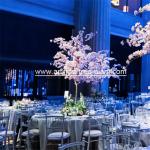 1.5m Height Artificial Pink Blossom Tree / Fake Cherry Flower Wedding Table Tree