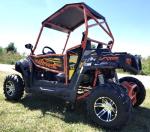 UTV 170 MaX Utility Vehicle Gas Golf Cart With Windshield Oversized Tires Custom
