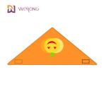 Halloween Style WMT Pet Bandana Cotton Poplin Back Length 15"- 24" Custom Dog