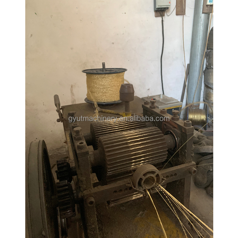 220v Twisted Knotted Bevel Stainless Steel Wire Brush Making Machine with 2 hols/h