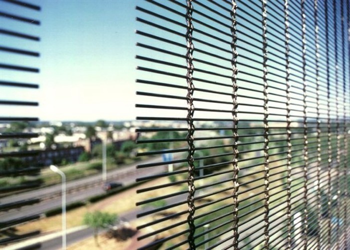 10m Woven Architectural Metal Mesh / Decorative Mesh Curtain For Construction