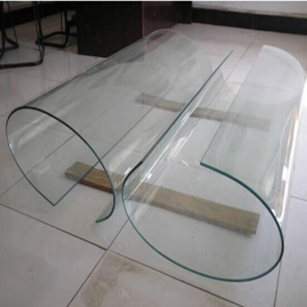 China Hot Bent Tempered Glass Panel for Architectural Use factory