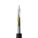 PBT Loose Tube G657A FRP Fiber Optic Cable GYTA 48 Core 24 Count Fiber Optic