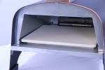 Outdoor Stainless Steel Kitchen with High Capacity and Woodfired Charcoal Pizza