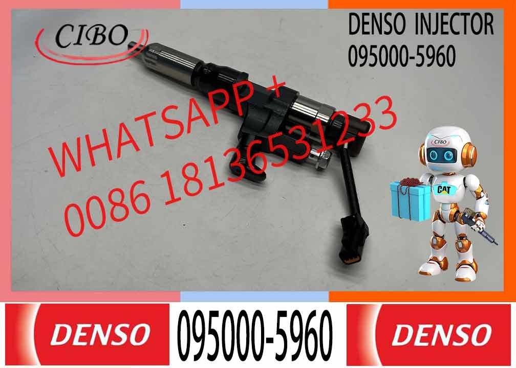 Diesel Fuel Injector 095000-5960 095000-5963 23670-E0300 23670-E0301 for TOYOTA Hilux 1KD-FTV Engine