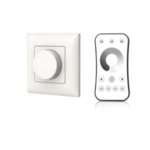 China Plastic Rotary Led Dimmer Switch , Dimmable Led Switch With Remote 100-240W on sale