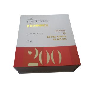 CMYK Rigid Paper Boxes Rectangle Cardboard Package OEM C2S