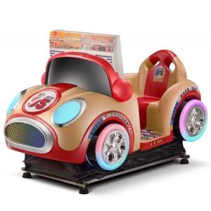 China Dreamland kids game machines center coin operated mp5 3d interactive games rocking car on rides classic car kiddie rides factory