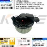 272700-5220 XB00001057 CAT KOMATSU SANY HITACHI EXCAVATOR AIRCOND BLOWER MOTOR