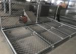 Temporary Chain Link Fence Panels 6'Height X 14' Width 35mm wall thickness 1.5mm