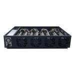 70mm Mining Rig Case Frame 12 GPU Server Case Onda B250 Motherboard