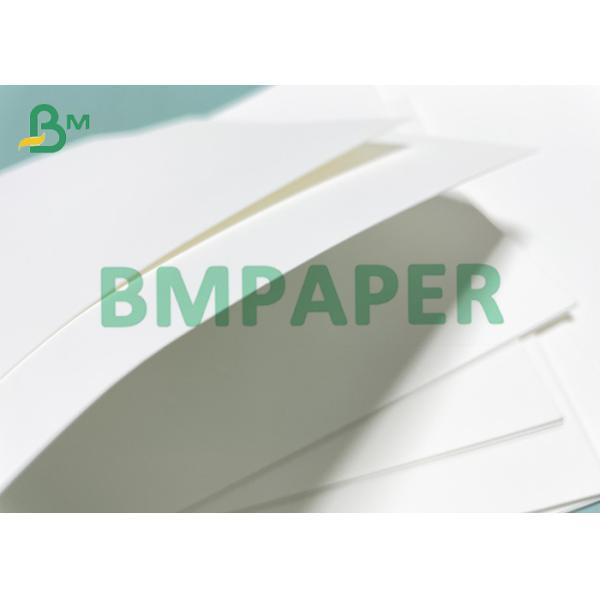 White Recyclable Soft Synthetic Paper Roll Used For Book Cover