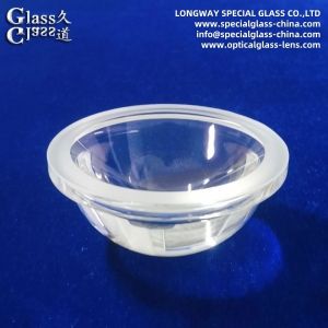 Durable Scratch Resistance Borosilicate Glass Led Cob Lens For Mining Lamp Lens