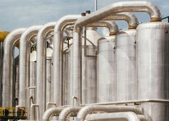 Titanium TA2 MVR Evaporator 10T/HR Potassium Bicarbonate For NaCl