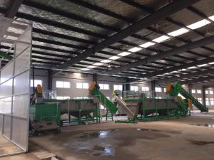 China 300kg/h, 500kg/h, 1000kg/h PP woven bags crushing and washing recycling machine factory