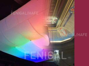 China 200W Cube Inflatable Lighting Decoration Balloons Customized Shaped factory