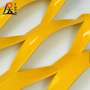 China Aluminum Sheet Expanded Metal Mesh Diamond Shape Expandable Wire Mesh factory