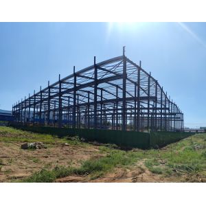 Q355B Grade Durable Design Nice Outlook Prefabricated Steel Structure Constructi