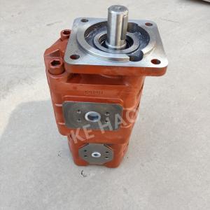 China CBGJ Double Pump Square cover Flat key Red Compact Original Gear Pump For Engineering Machinery And Vehicle factory