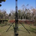 50ft 8 Sections Winch Up Ground Support Truss Tower