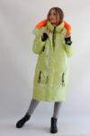 FODARLLOY Ladies Warm Hooded Cotton-padded Clothes Slim Long Down Winter Jackets