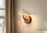 Yellow travertine wall lamp bedroom bedside living room background wall homestay