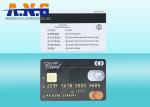 HiCo Black 3 Track Magstripe IC Contact Magnetic PVC Card SLE4428 SLE5528