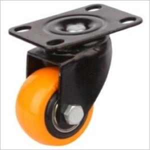 China 1.5 inch swivel polyurethane casters factory